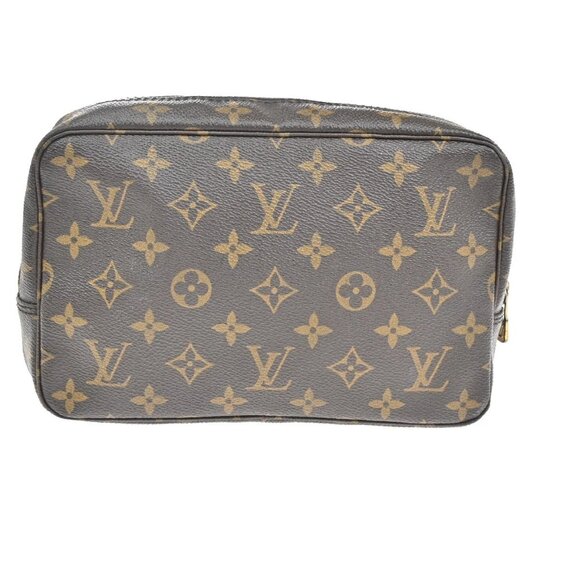 LOUIS VUITTON Trousse Toilette 23 Clutch Hand Bag Monogram Brown M47524 30YH342 - Picture 3 of 16
